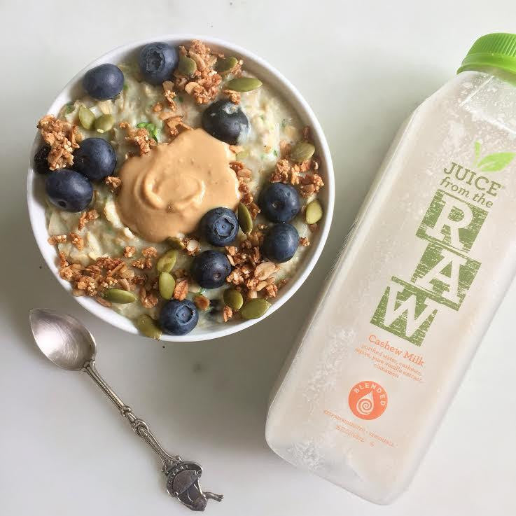 Blueberry Chia Zoats | Recipes | Juice From the RAW®