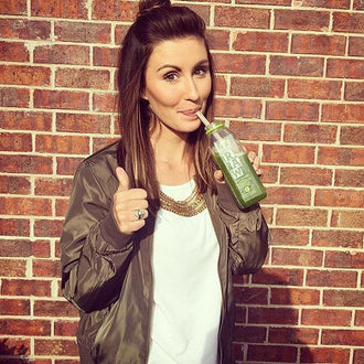 Thumbs up to drinking your greens!