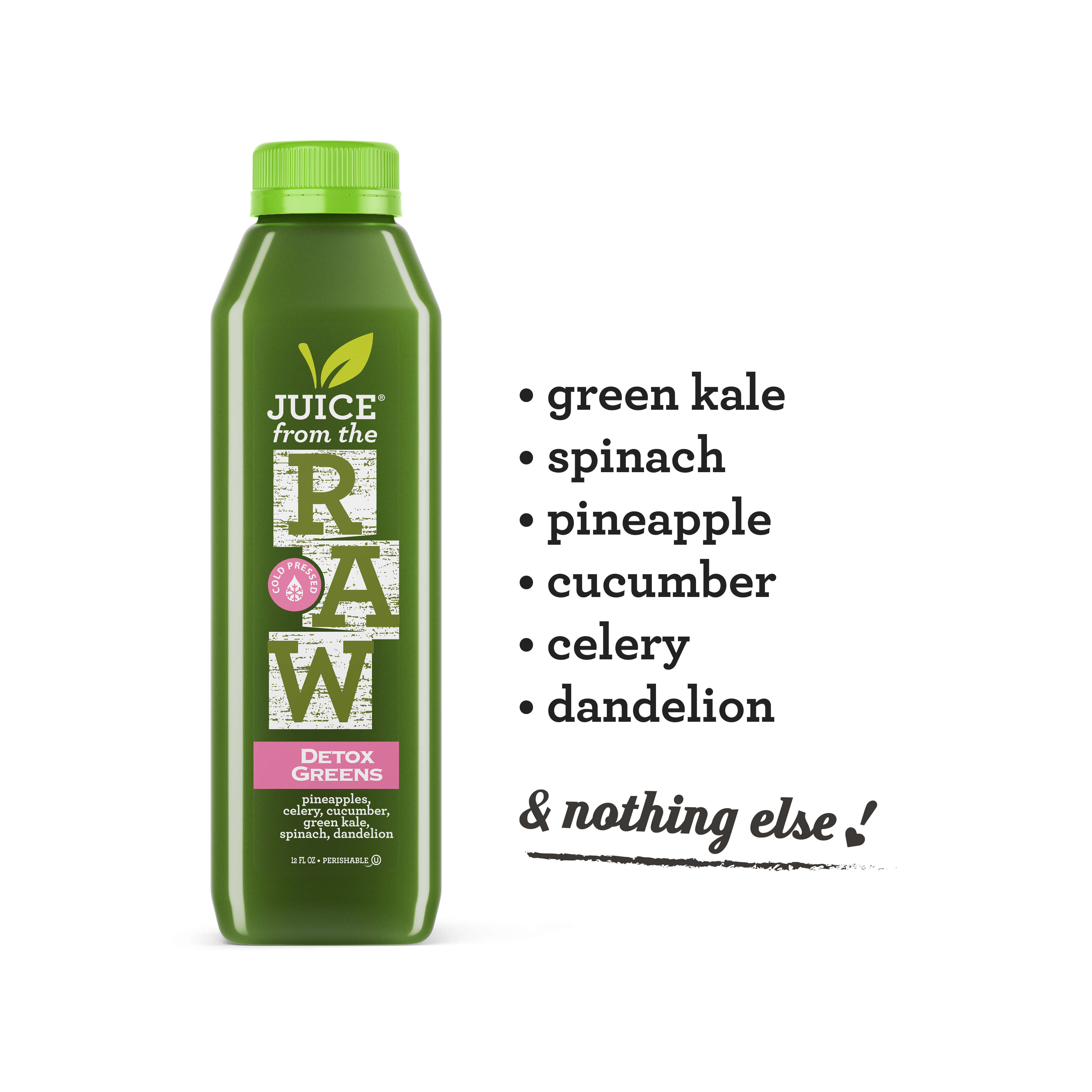 Maintenance Green (30 or 60 Pack) | Cold-Pressed RAW Juice Cleanse
