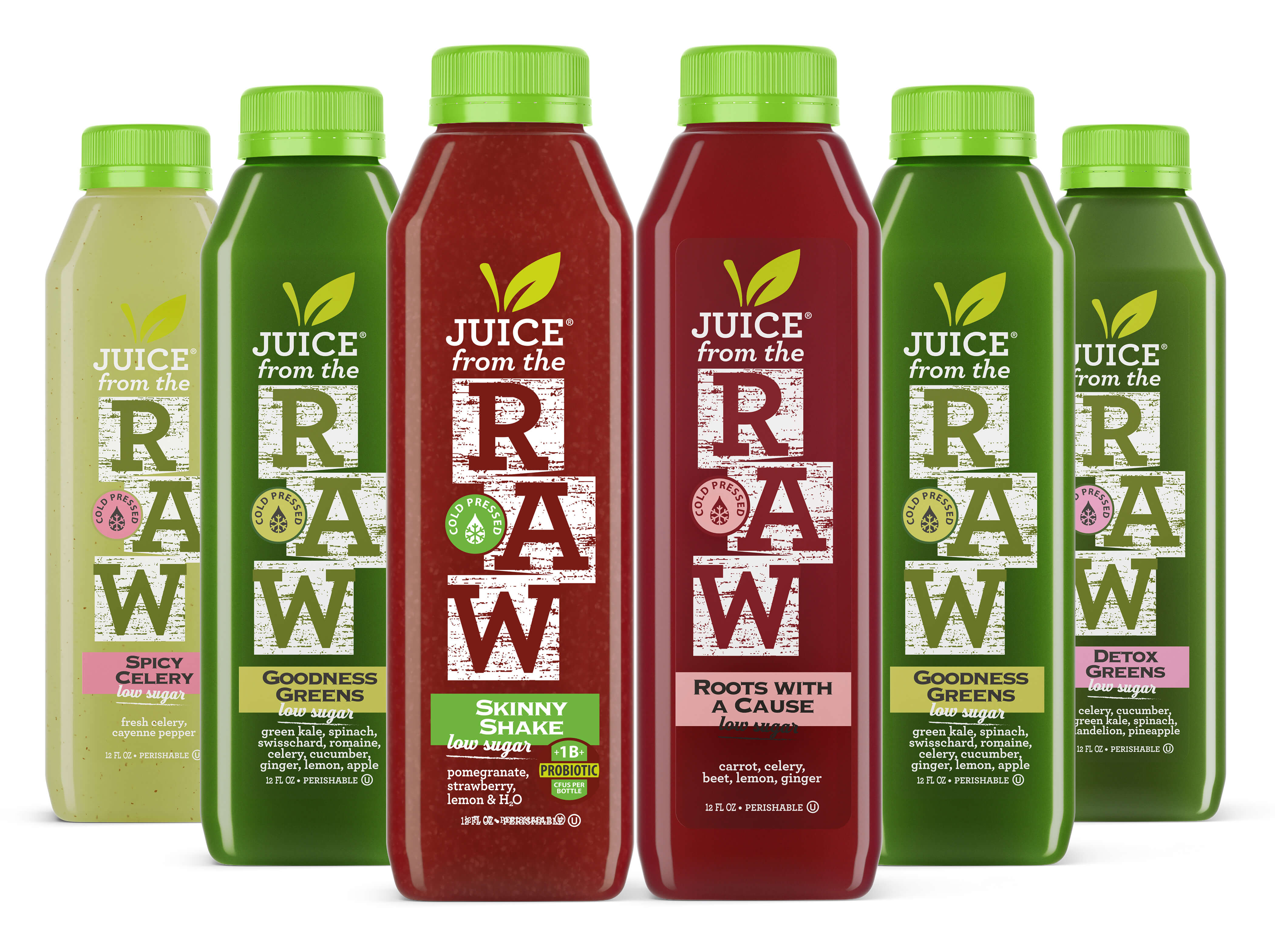 2 Day Juice Cleanse | Low Sugar Greens Raw Juice Cleanse