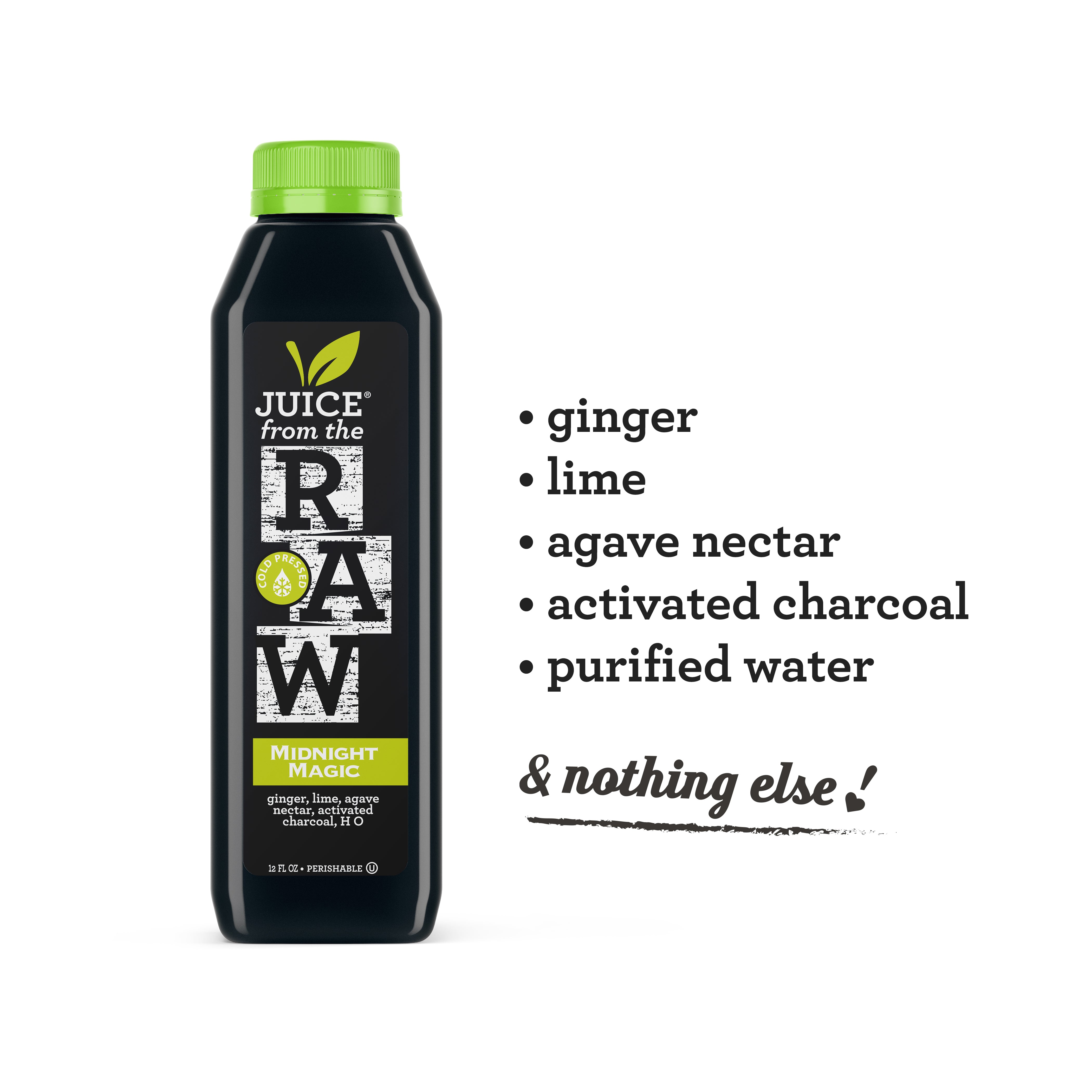 Midnight Magic Charcoal Juice | Juice From the RAW®