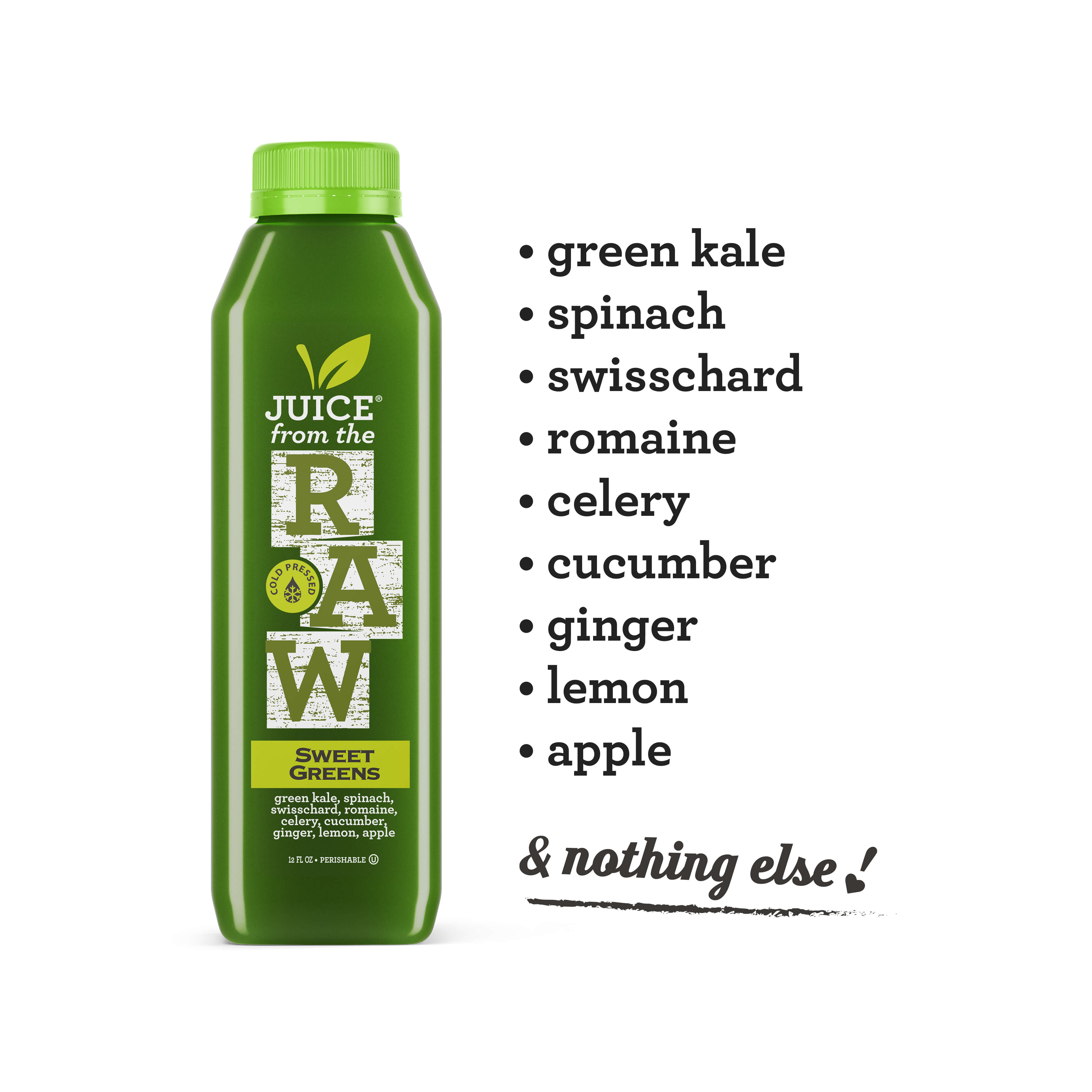 Maintenance Green (30 or 60 Pack) | Cold-Pressed RAW Juice Cleanse