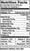 Pineapple Mint Nutrition Facts